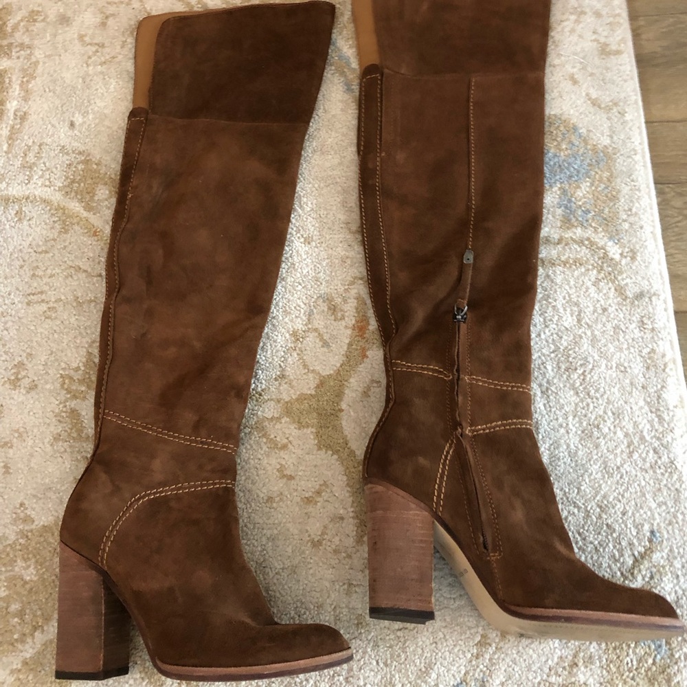 Dolce Vita Cliff Western knee high boots. Size 5.5